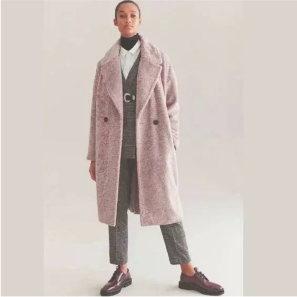 Avec Les Filles Pink Teddy Jacket